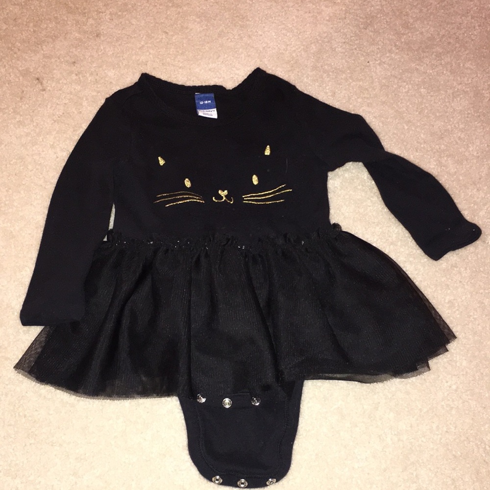 Halloween kitty dress